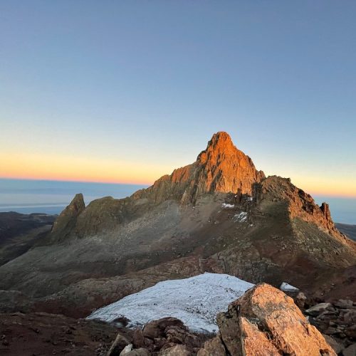Mt Kenya climb Naro-moru – Sirimon route 4 day